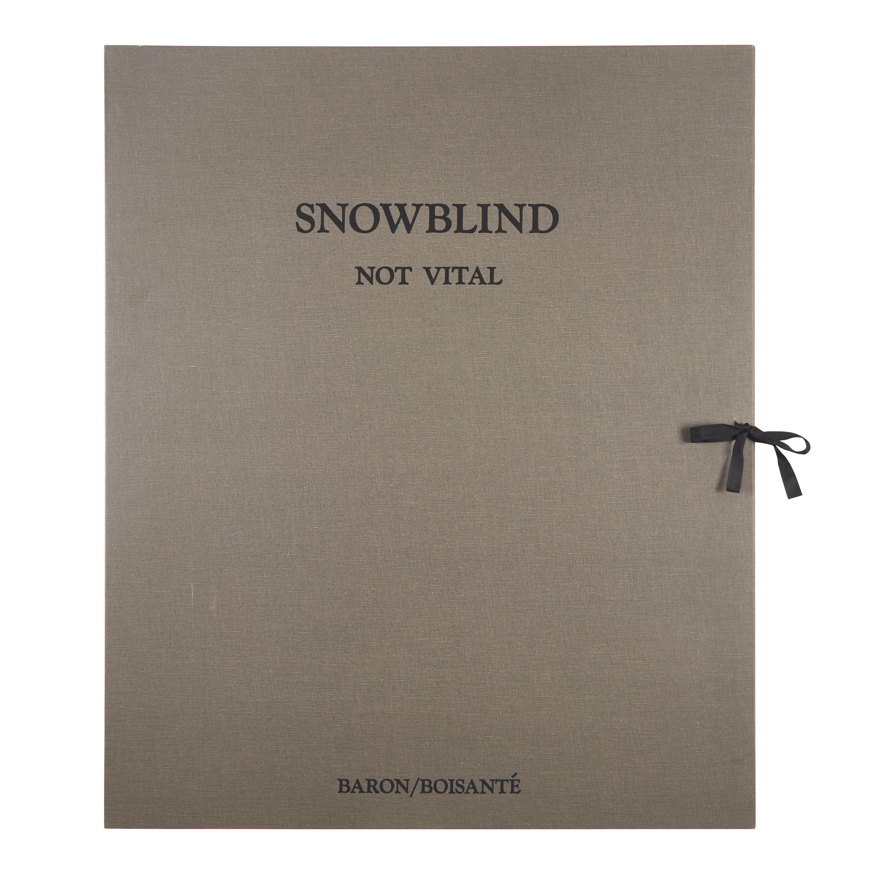 Not Vital (Swiss, b. 1948) — Snowblind, 1987 (portfolio of 6 etchings and a monoprint, with a portfolio case)