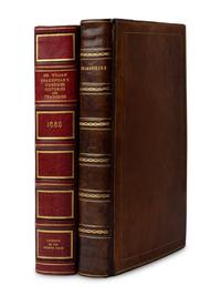 SHAKESPEARE, William (1564-1616). Comedies, Histories, & Tragedies . [London: E. & J. Wright, 1807].