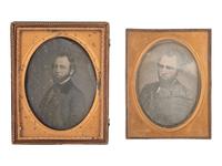 [EARLY PHOTOGRAPHY]. 13 pairs of daguerreotypes featuring the same subjects, some likely copies.