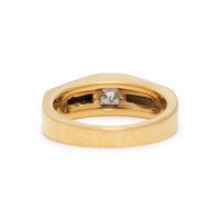 DIAMOND AND ONYX RING