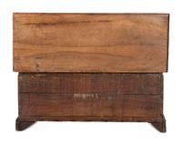 A Poplar and Pine Hummingbird-Inlaid Blanket Chest