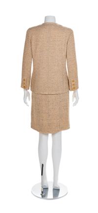 Chanel Jacket and Skirt, 1990-2000s Size label: 38