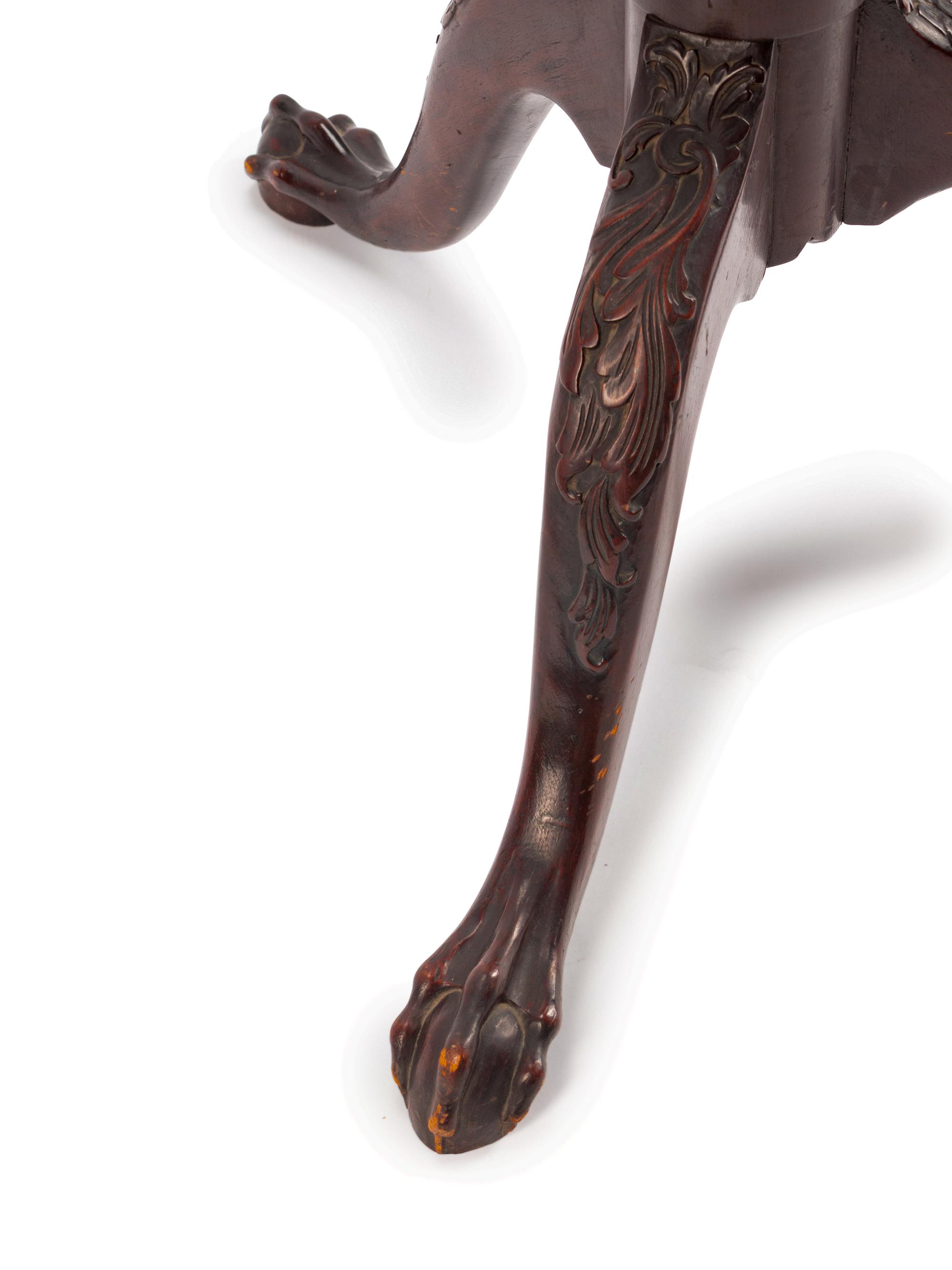 A George III Mahogany Tilt-Top Tea Table — THIRD QUARTER 18TH CENTURY