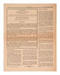 [PERIODICALS]. First 2 issues of Color Line , an African American monthly publication.
