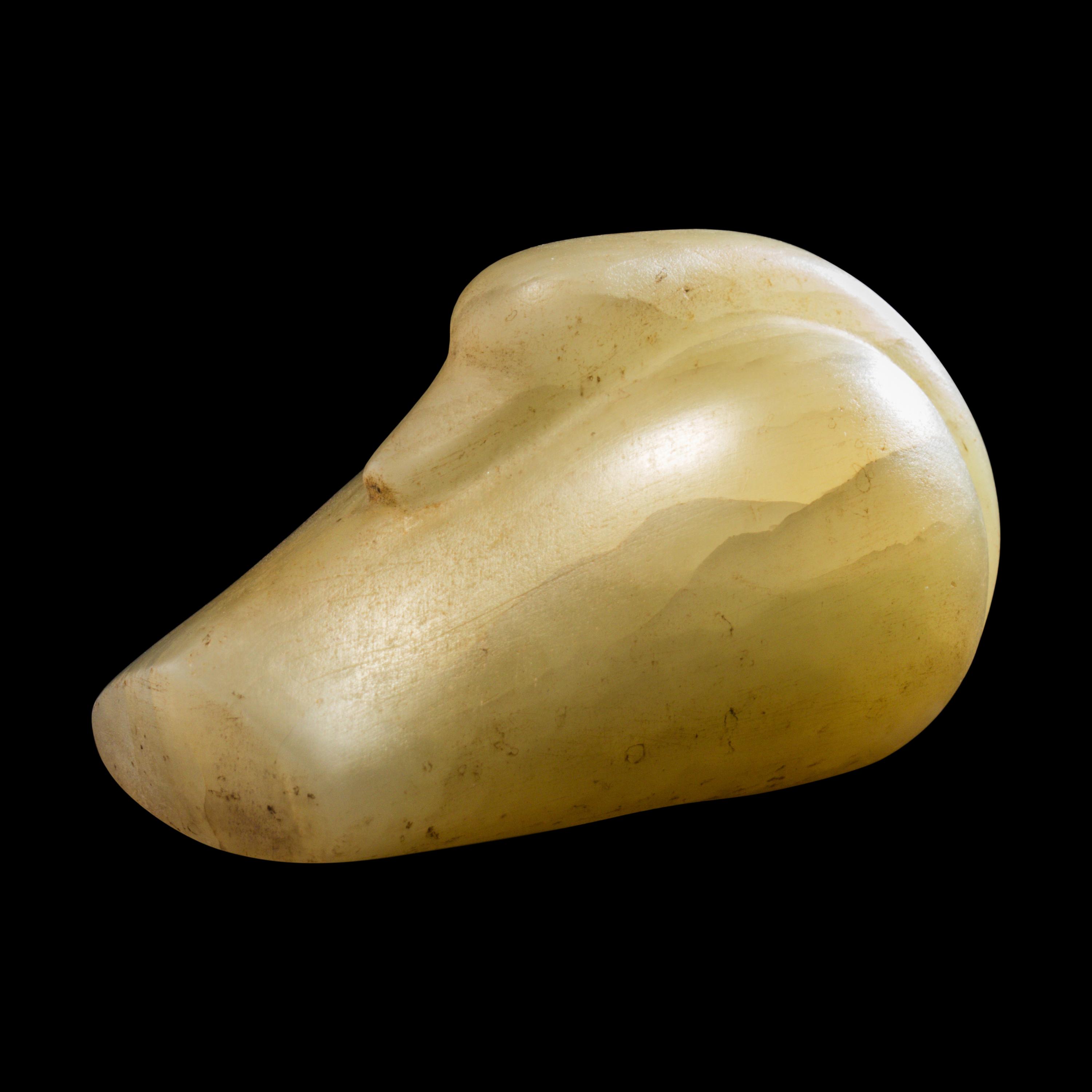 A Mesopotamian Chalcedony Duck Weight