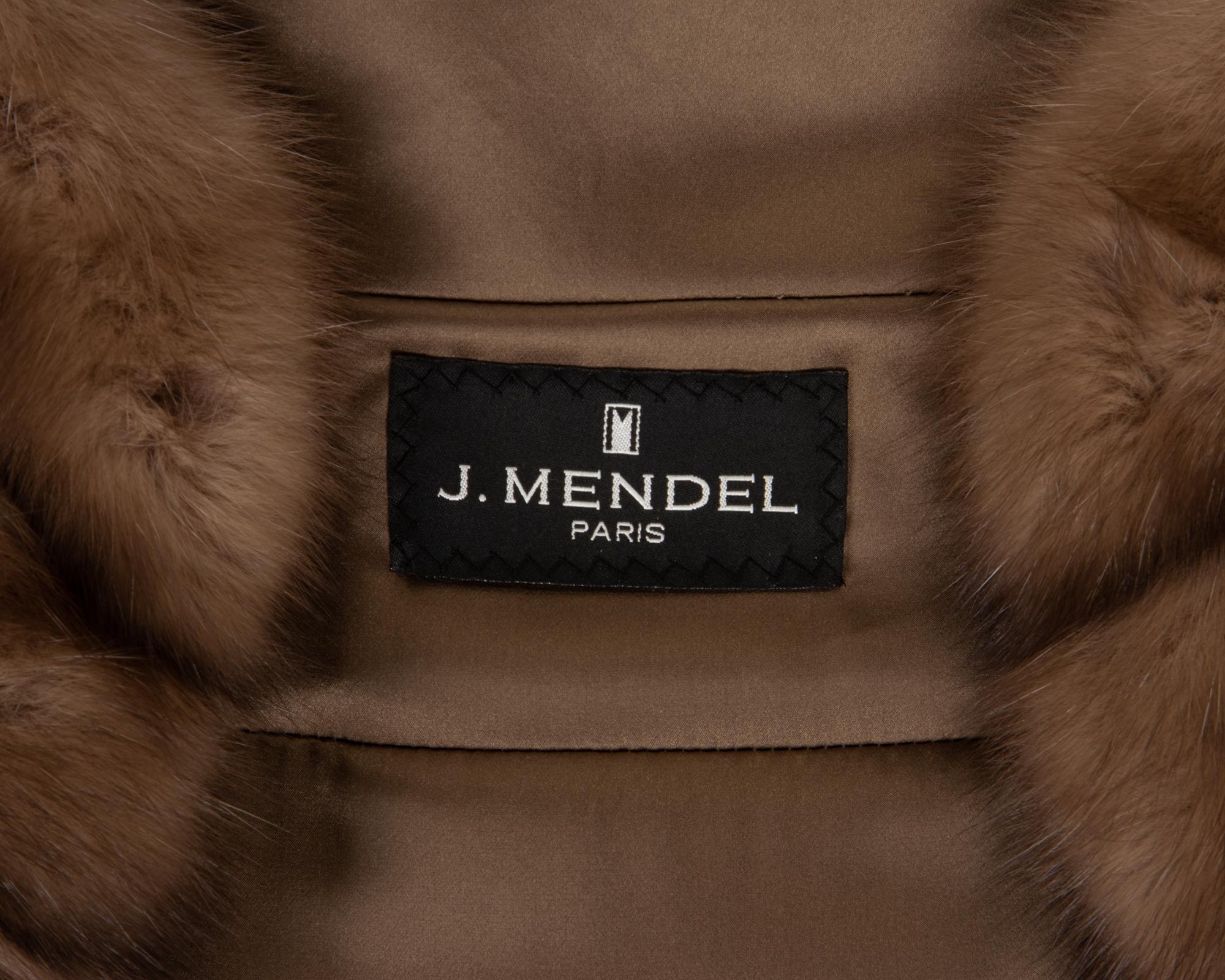 J. Mendel Sable Fur Jacket