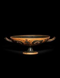 An Attic Black-Figured Eye Cup