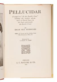 Burroughs, Edgar Rice (1875-1950). Pellucidar . Chicago: A.C. McClurg & Co., 1923.