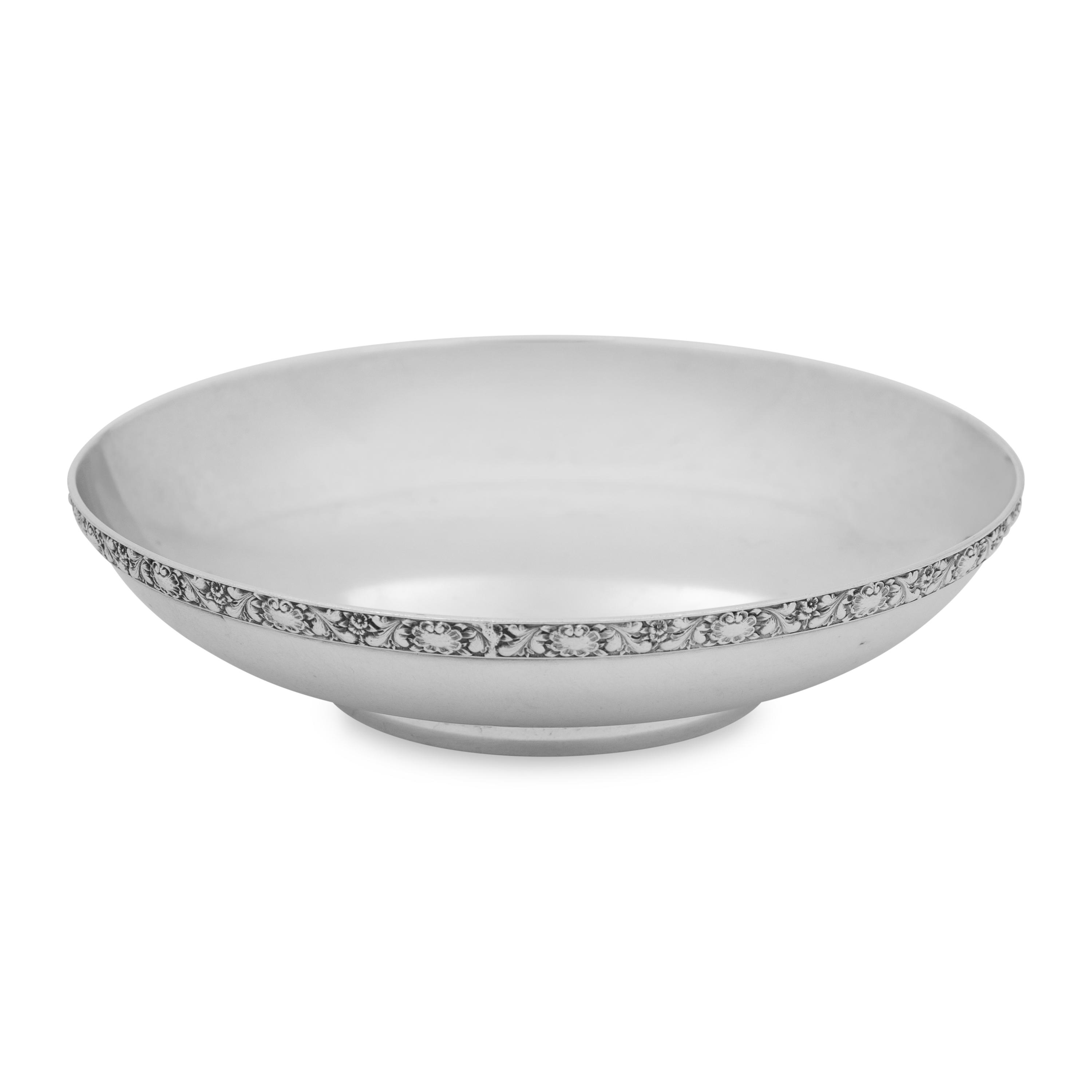 A Tiffany and Co. Silver Dish