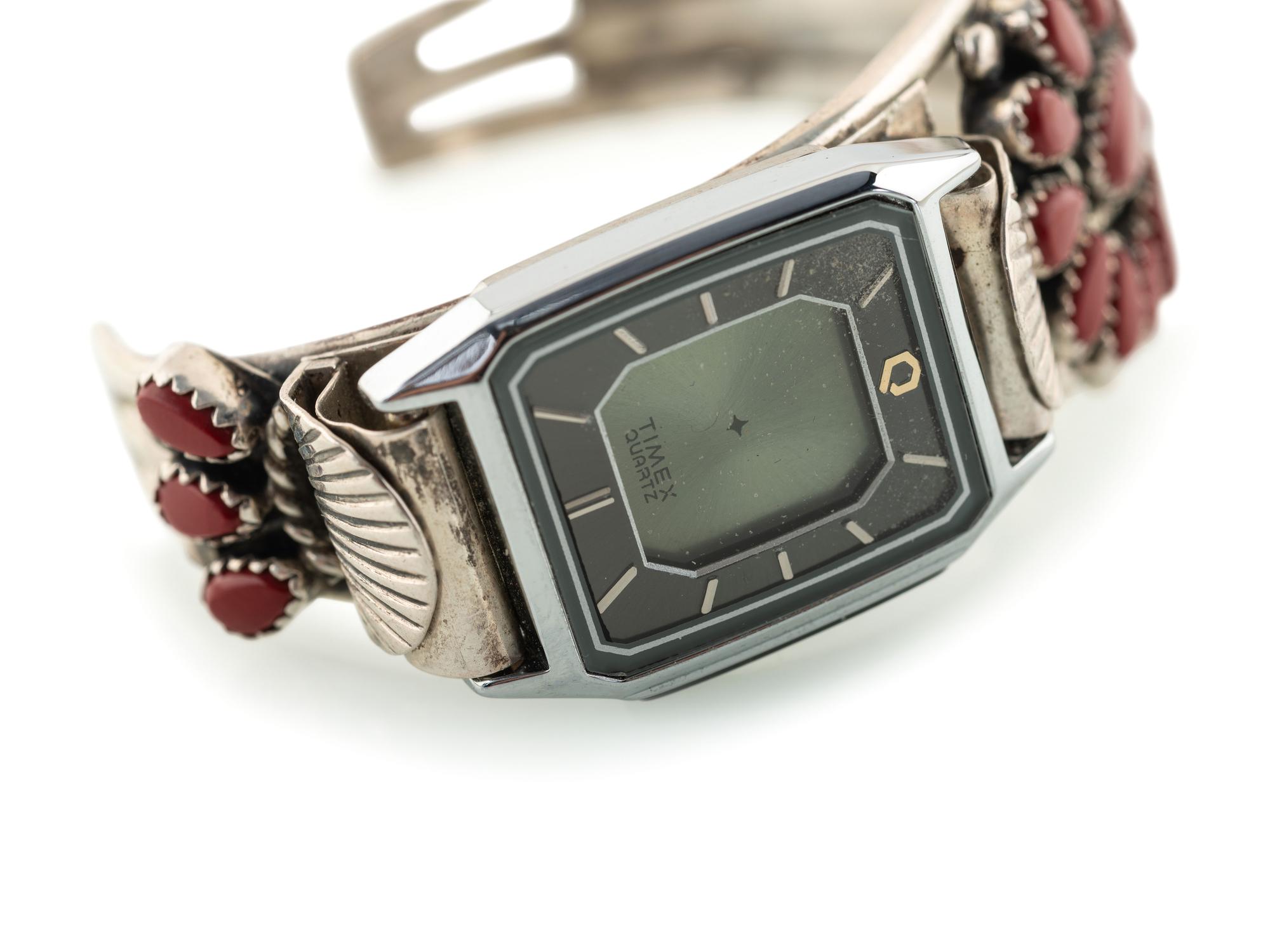 Zuni and Navajo Coral and Silver Jewelry