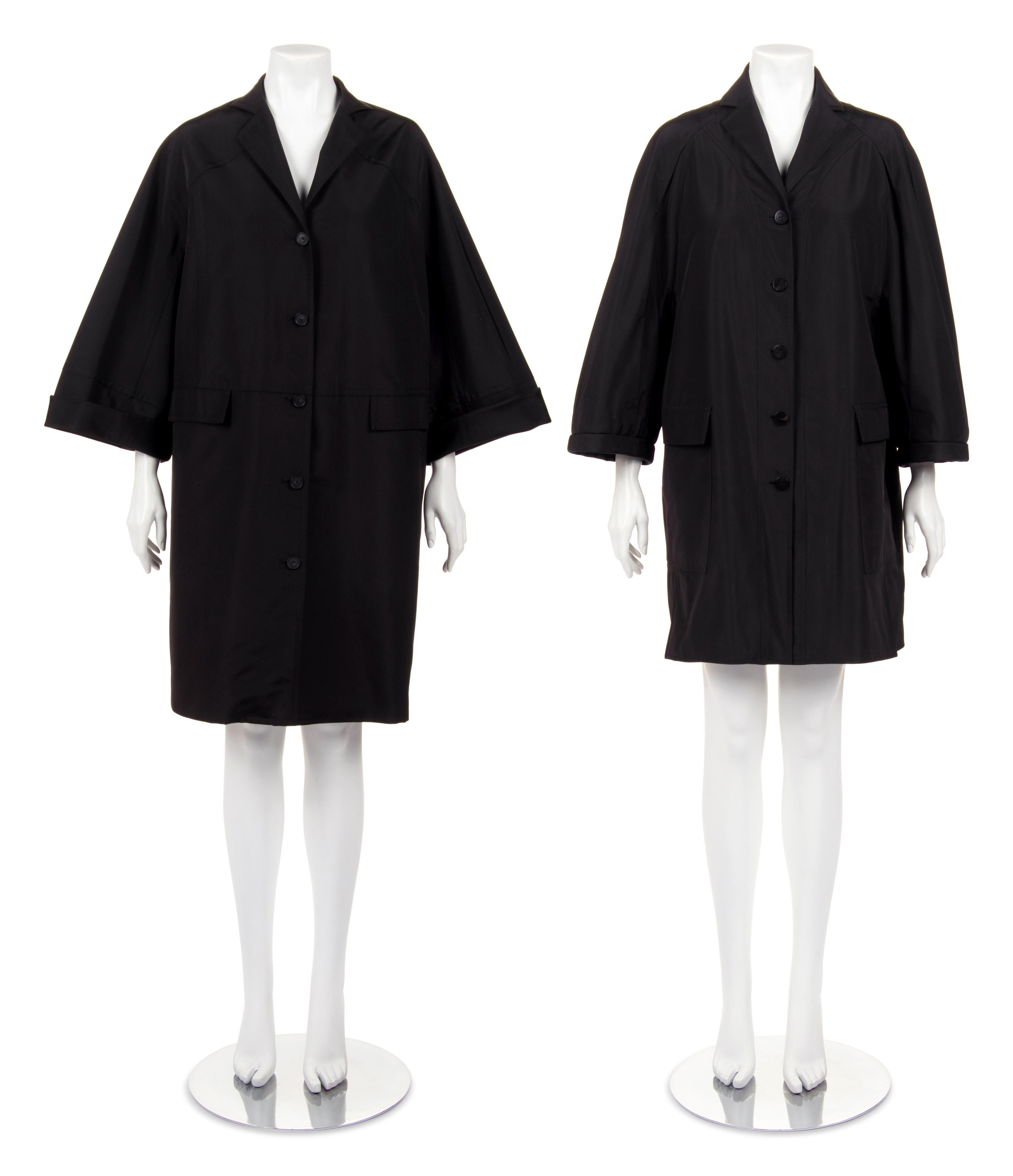 Two Ralph Rucci Coats: One Overcoat, One Raincoat, 2017