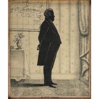 A Silhouette of Dewitt Clinton (1769-1828)