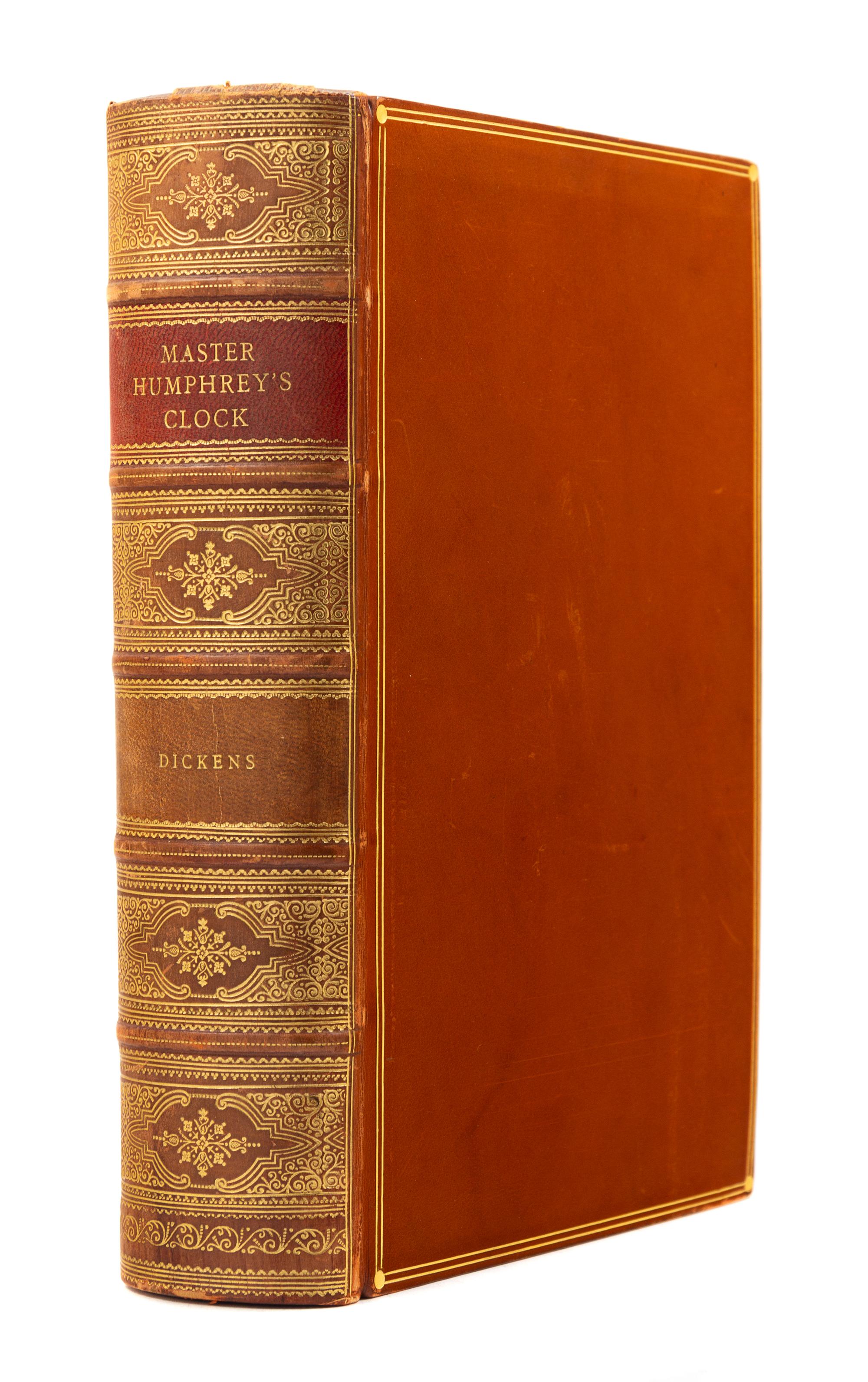 DICKENS, Charles (1812-1870). Master Humphrey's Clock. London: Chapman and Hall, 1840-1841.