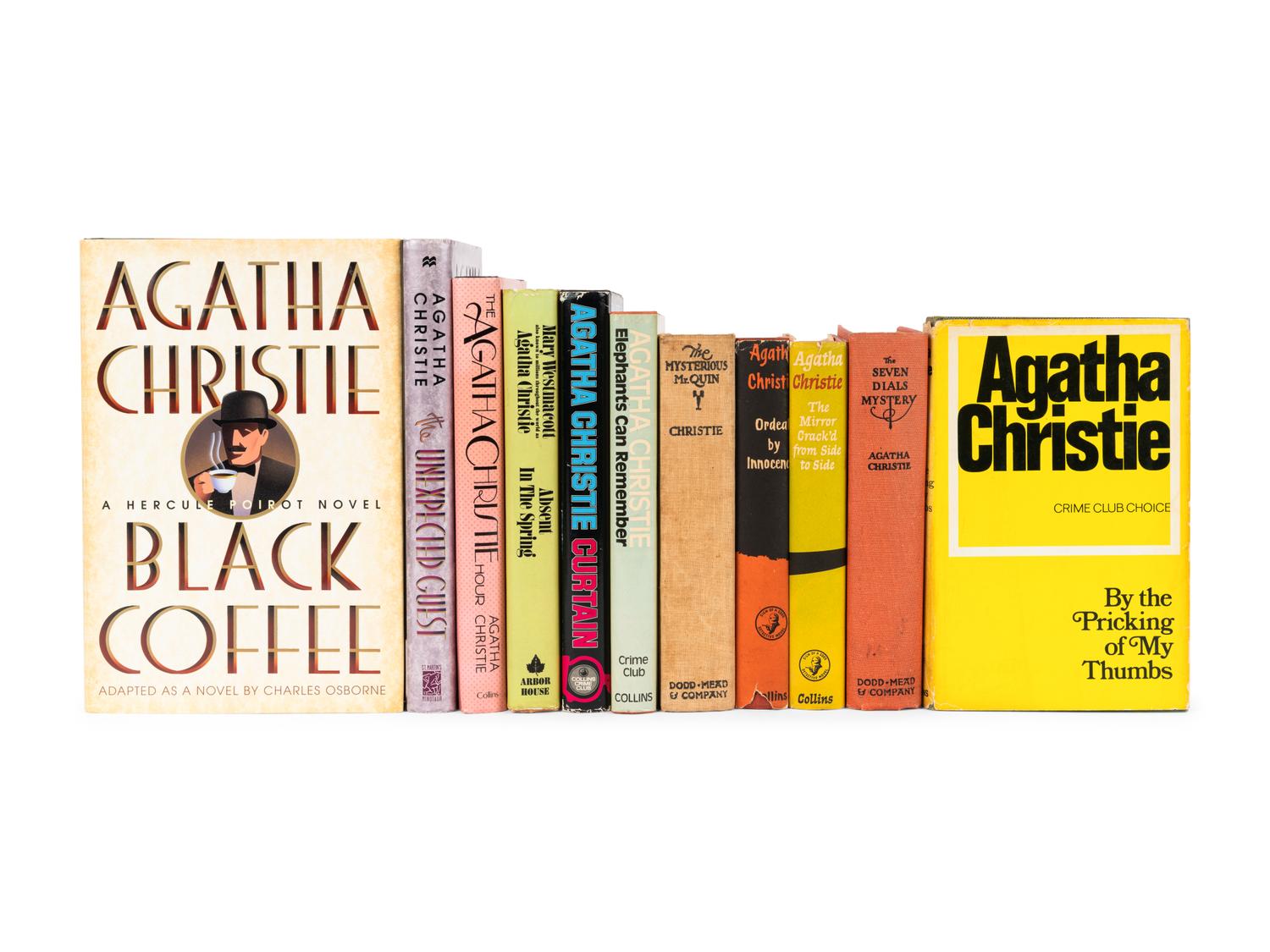 CHRISTIE, Agatha (1891-1976). A group of 13 works, comprising: