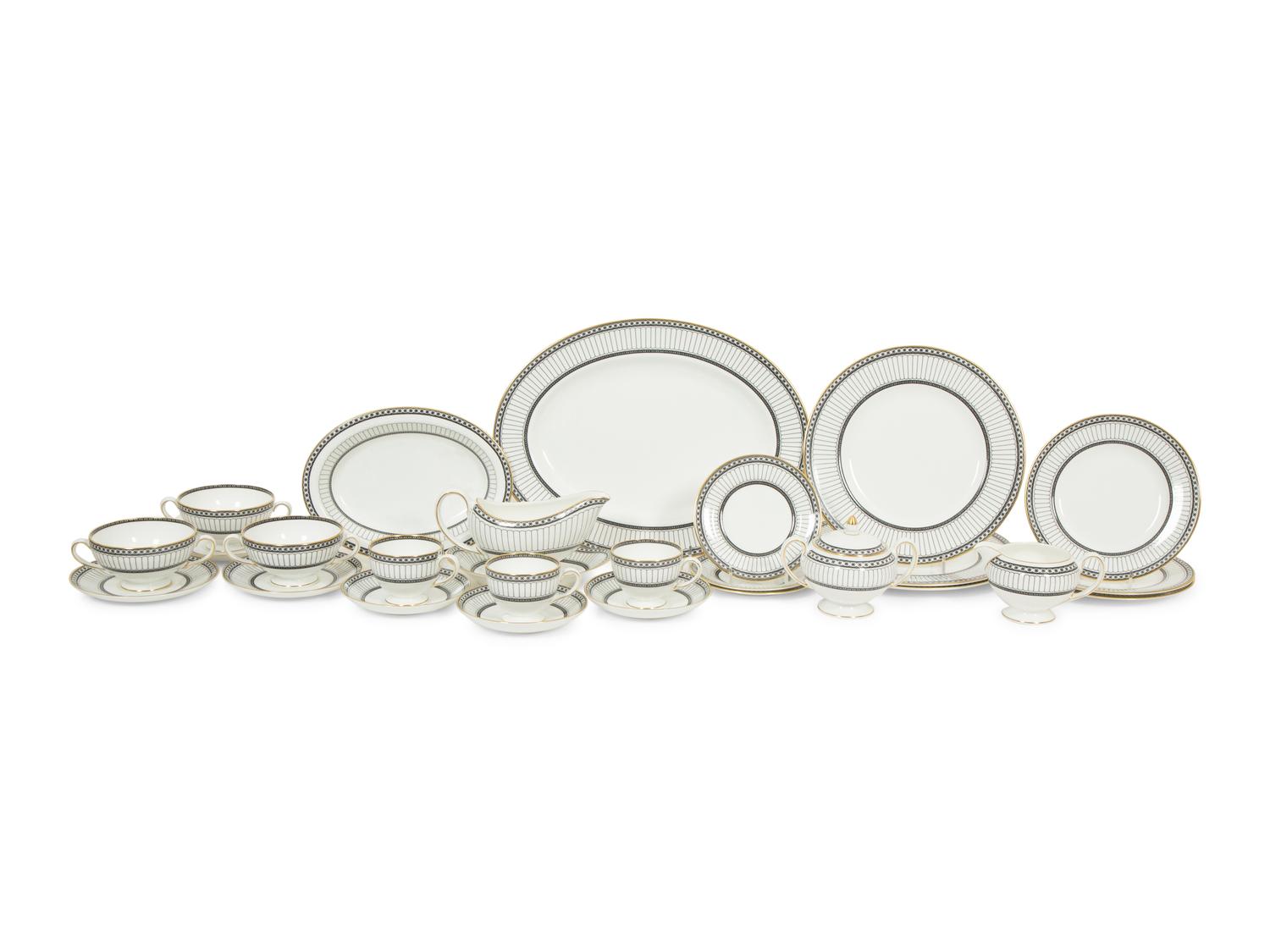 A Wedgwood Colonnade Porcelain Dinner Service