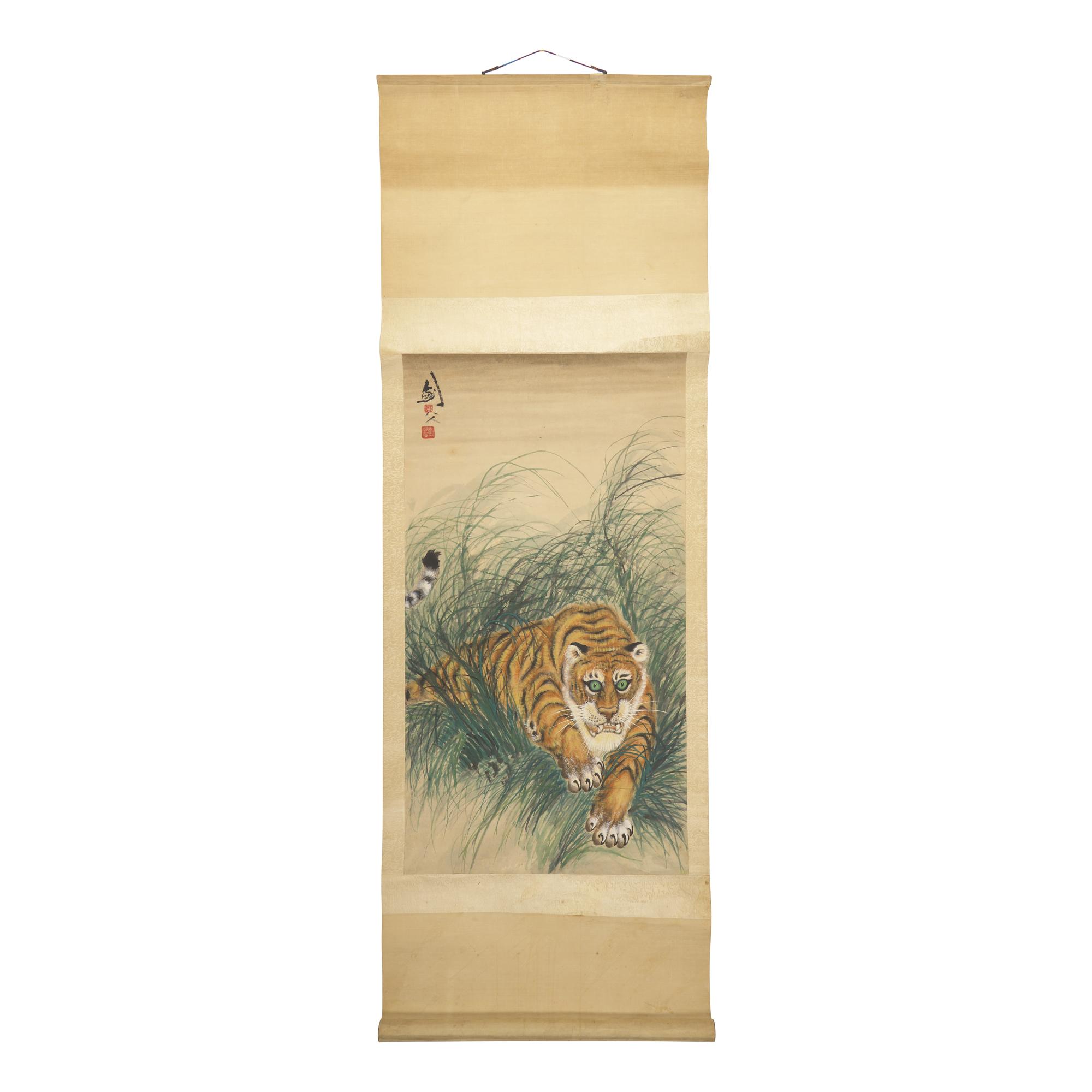 Three Chinese Paintings — 謝稚柳（款），高奇峰（款）及其他