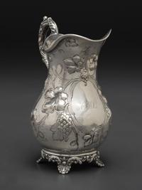 An American Coin Silver Cream Pitcher
