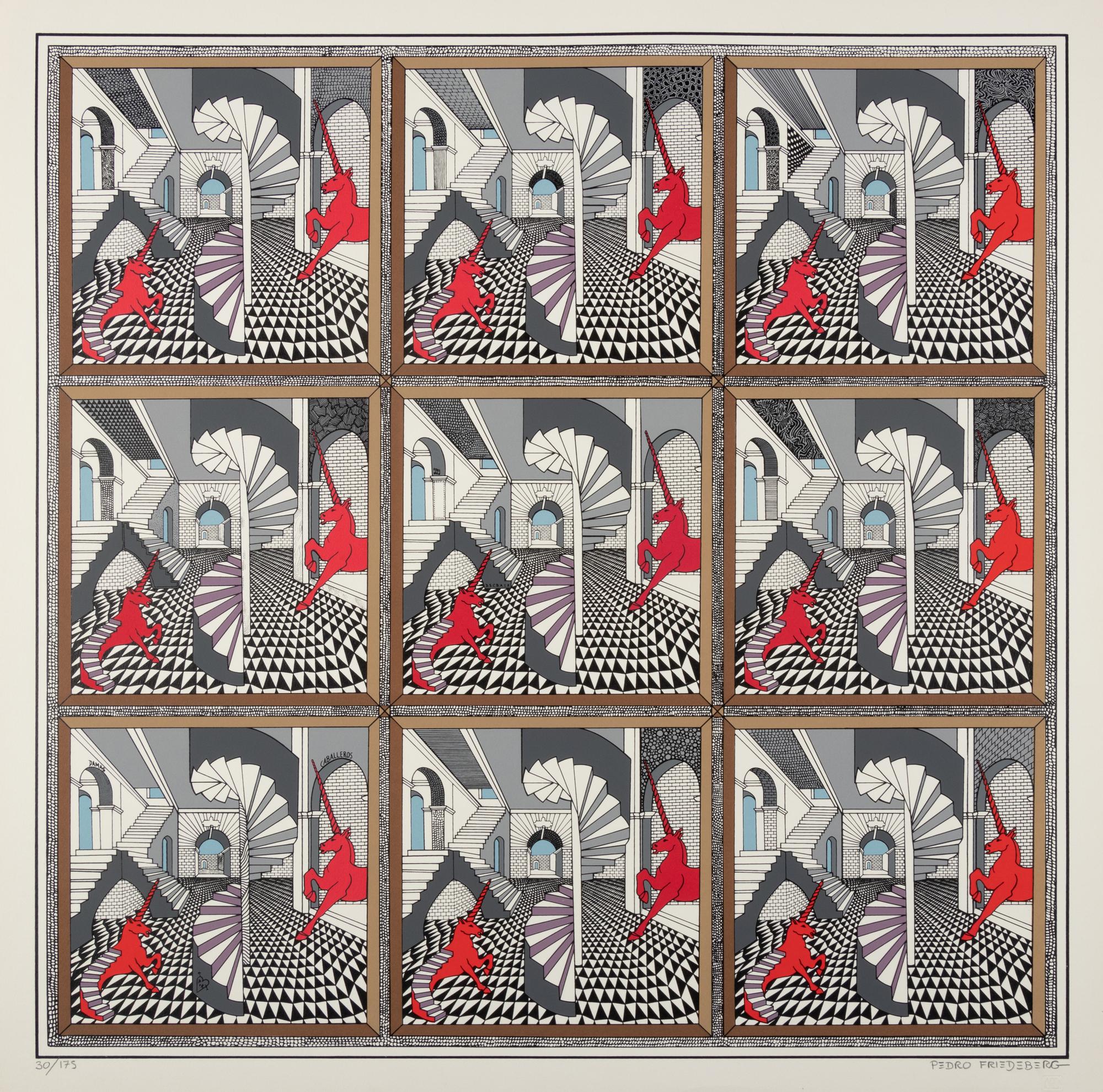 Ya Conocimos a Diaghilev, Hágalo Y Diviértase, and Tzolkin (a group of three prints)