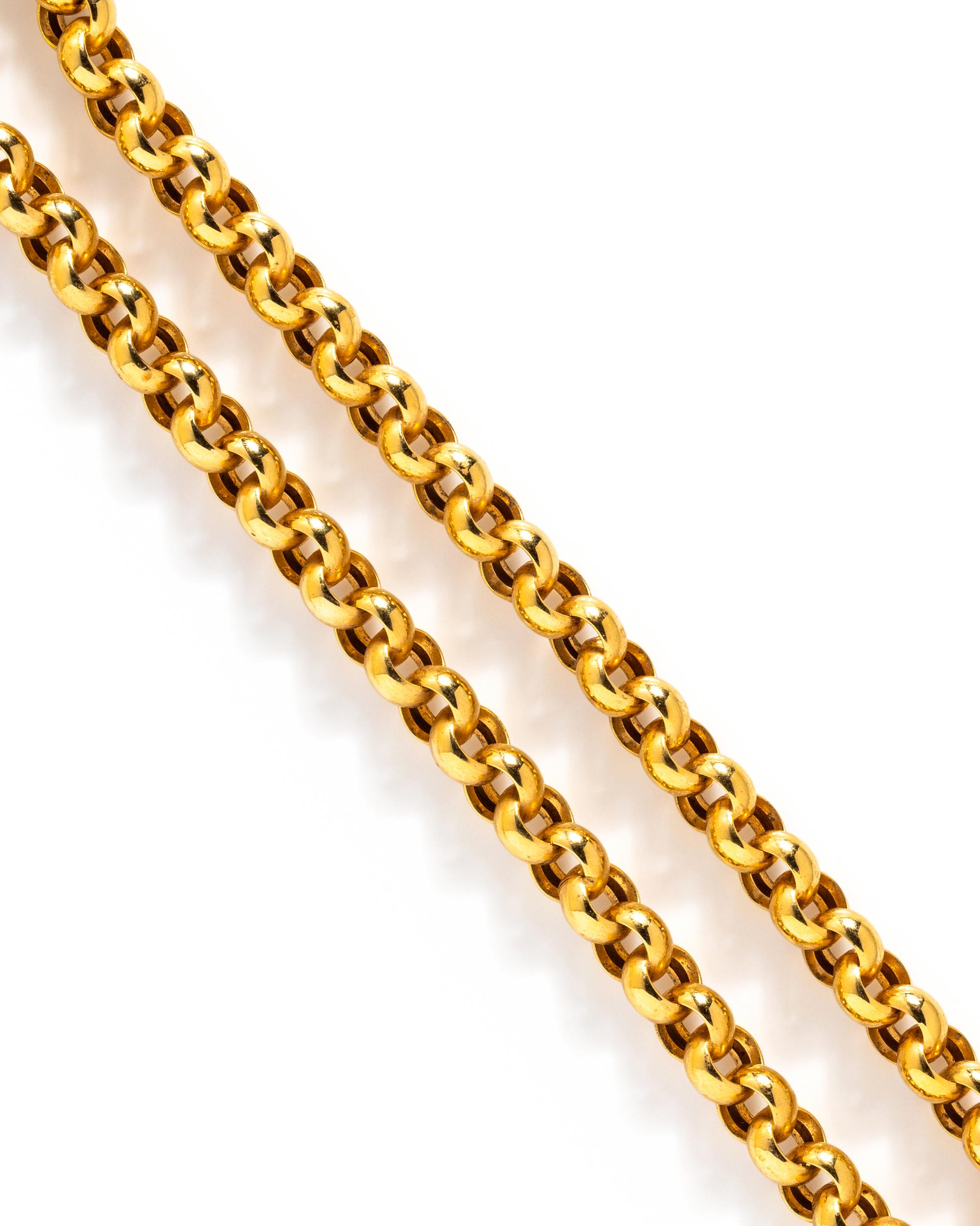 YELLOW GOLD NECKLACE