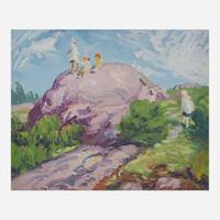 John Sloan (American, 1871-1951) Little Ones and Big