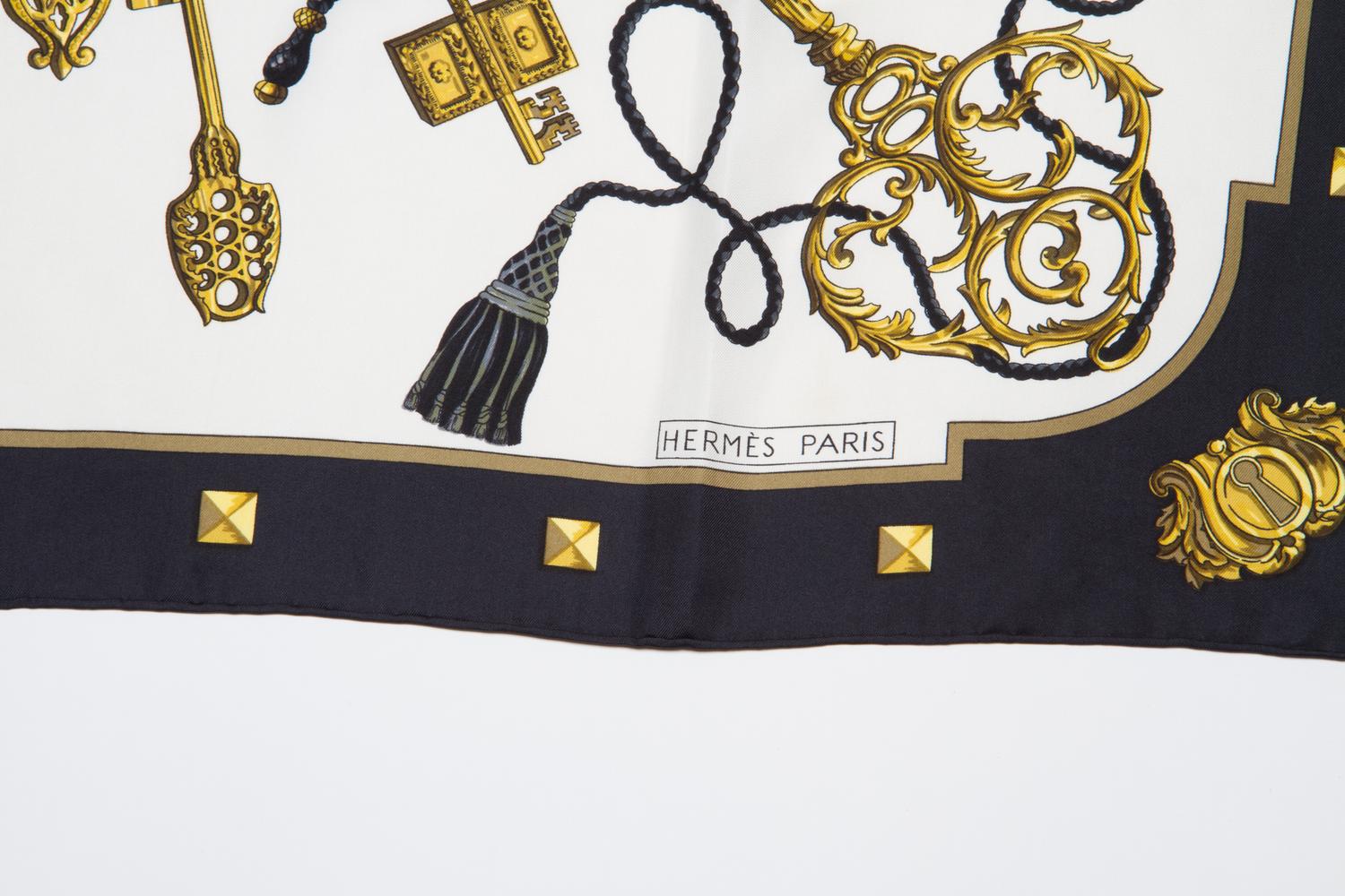 An Hermes 90cm Silk Scarf, 36" x 36".