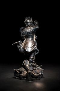 A Silver Figure of Immortal Kuixing