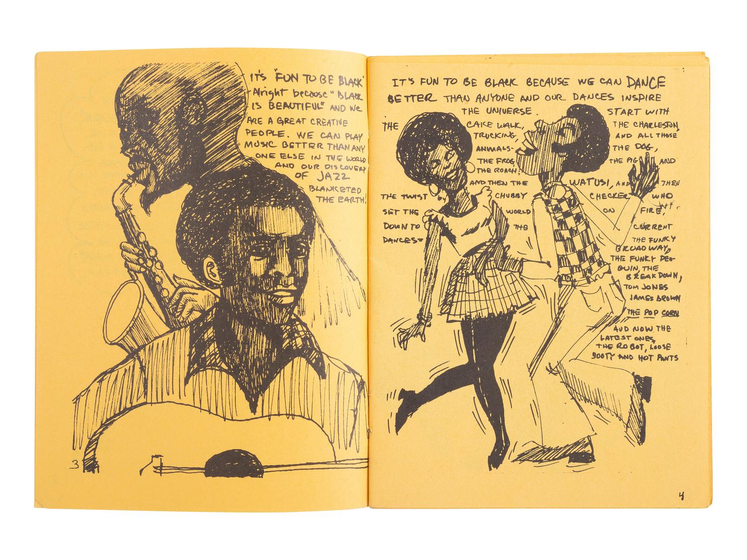 [BLACK POWER]. [BROWNING, Alice Crolley (1907-1985)]. It's Fun To Be Black . Chicago: The Browning Publications, 1973.