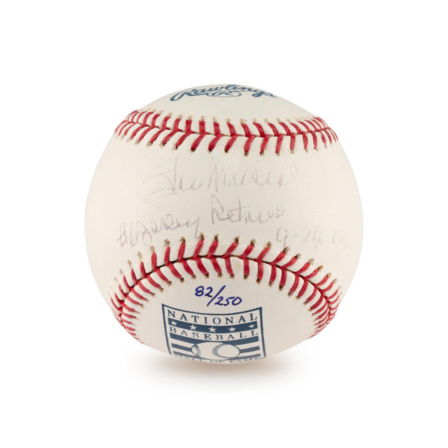 A Large Group of Stan Musial Signed Autograph Items,