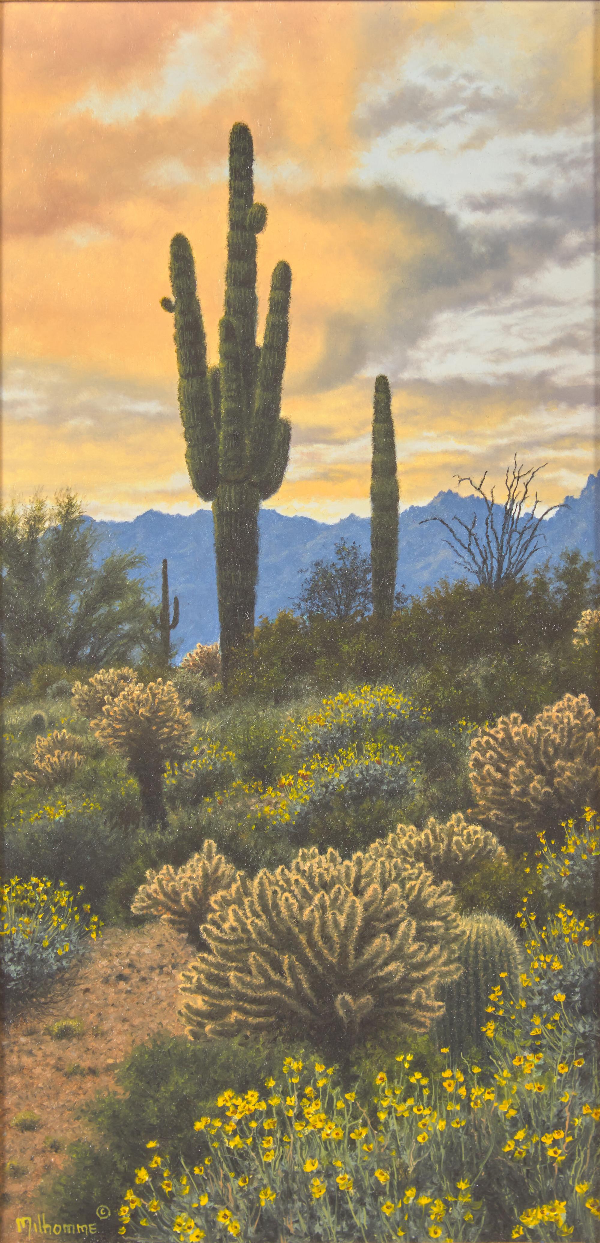 Saguaro at Twilight