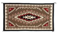 Three Navajo Rugs Largest: 36 x 68 inches