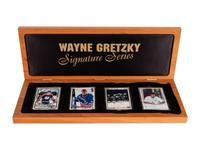 A Wayne Gretzky Signature Series Set of Signed Autograph Hockey Cards,