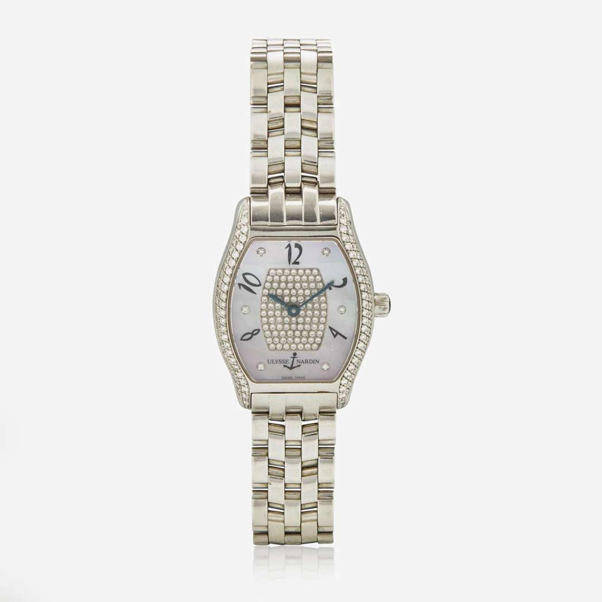 A Ulysse Nardin Michelangelo Diamond Watch Swiss Made