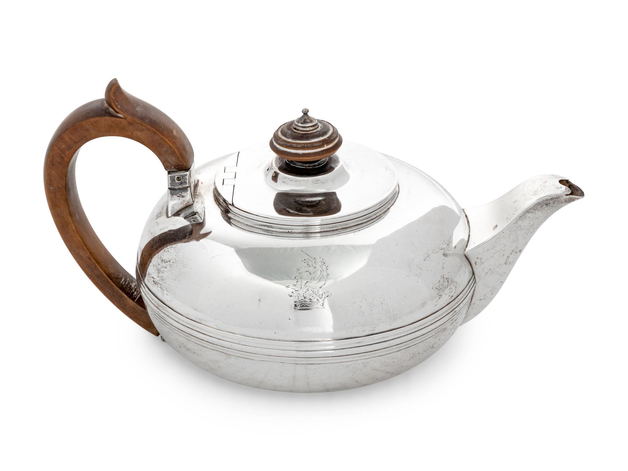 A George III Silver Teapot