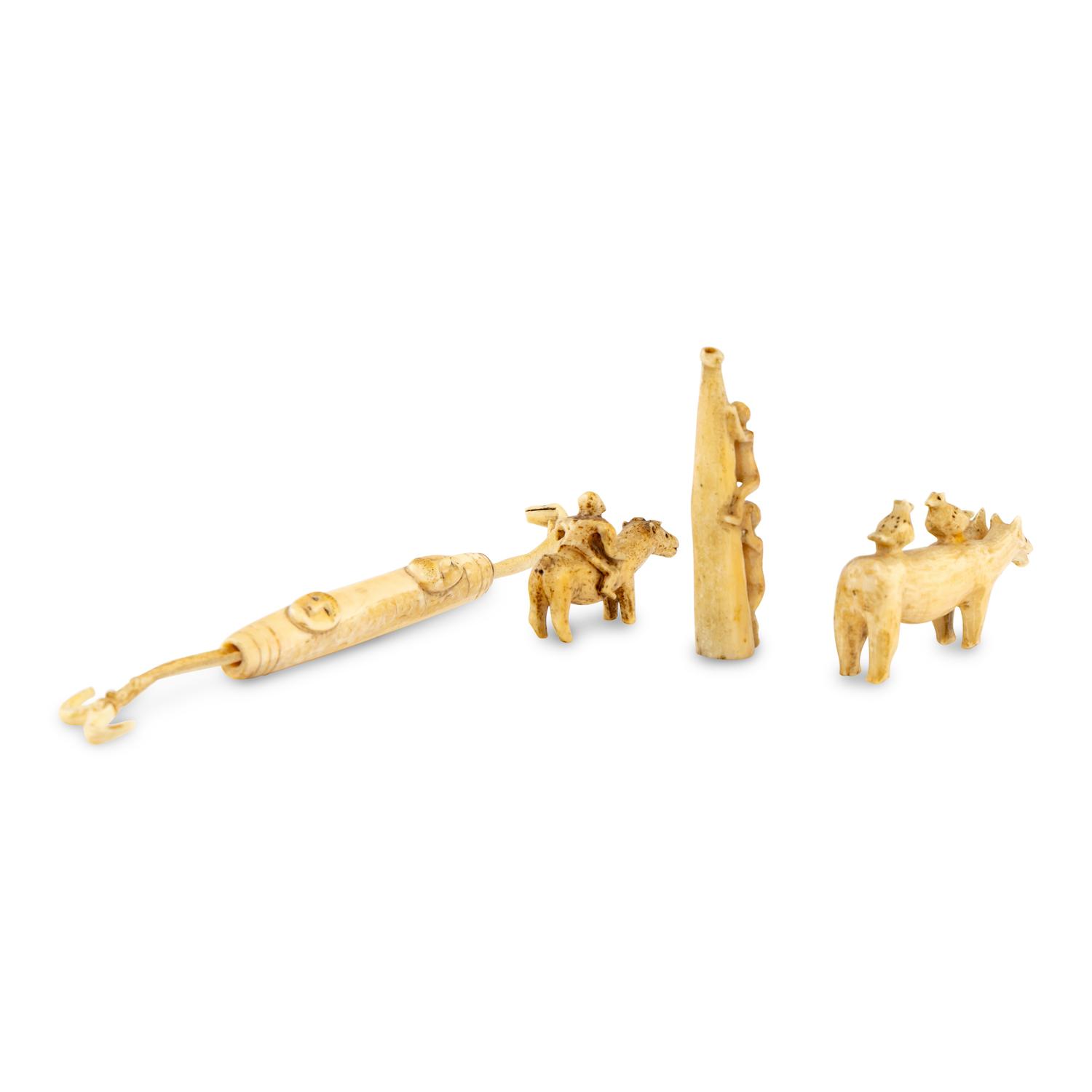Alaskan Native Figural Carvings