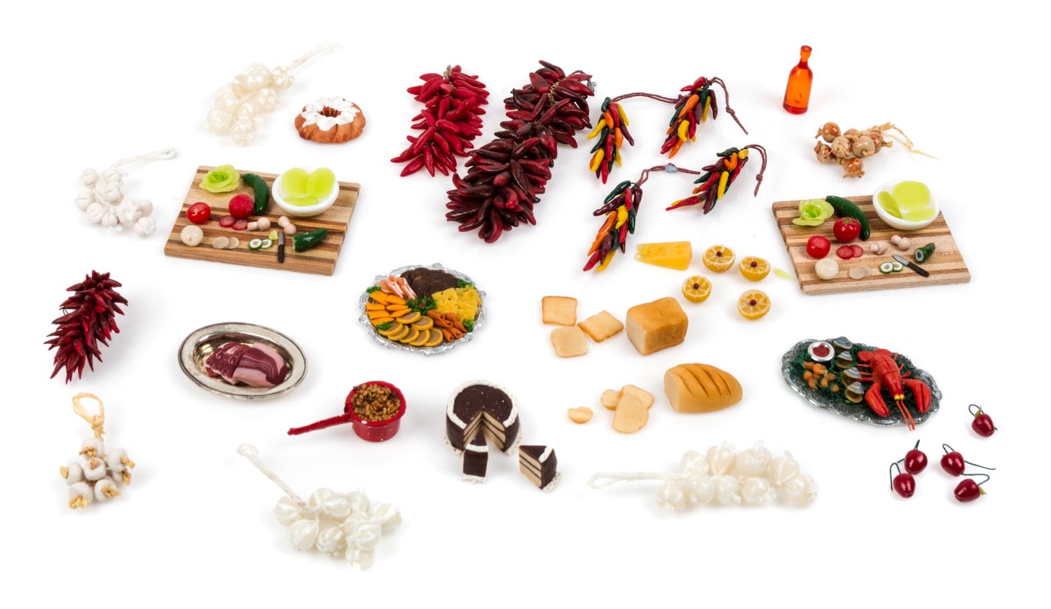 A Collection of Food Articles Width of first 2 inches.