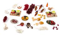 A Collection of Food Articles Width of first 2 inches.