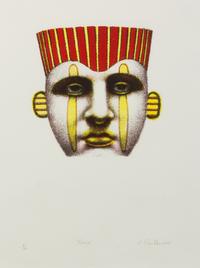 Ed Paschke, (American, 1939-2004), Rosso, 2004