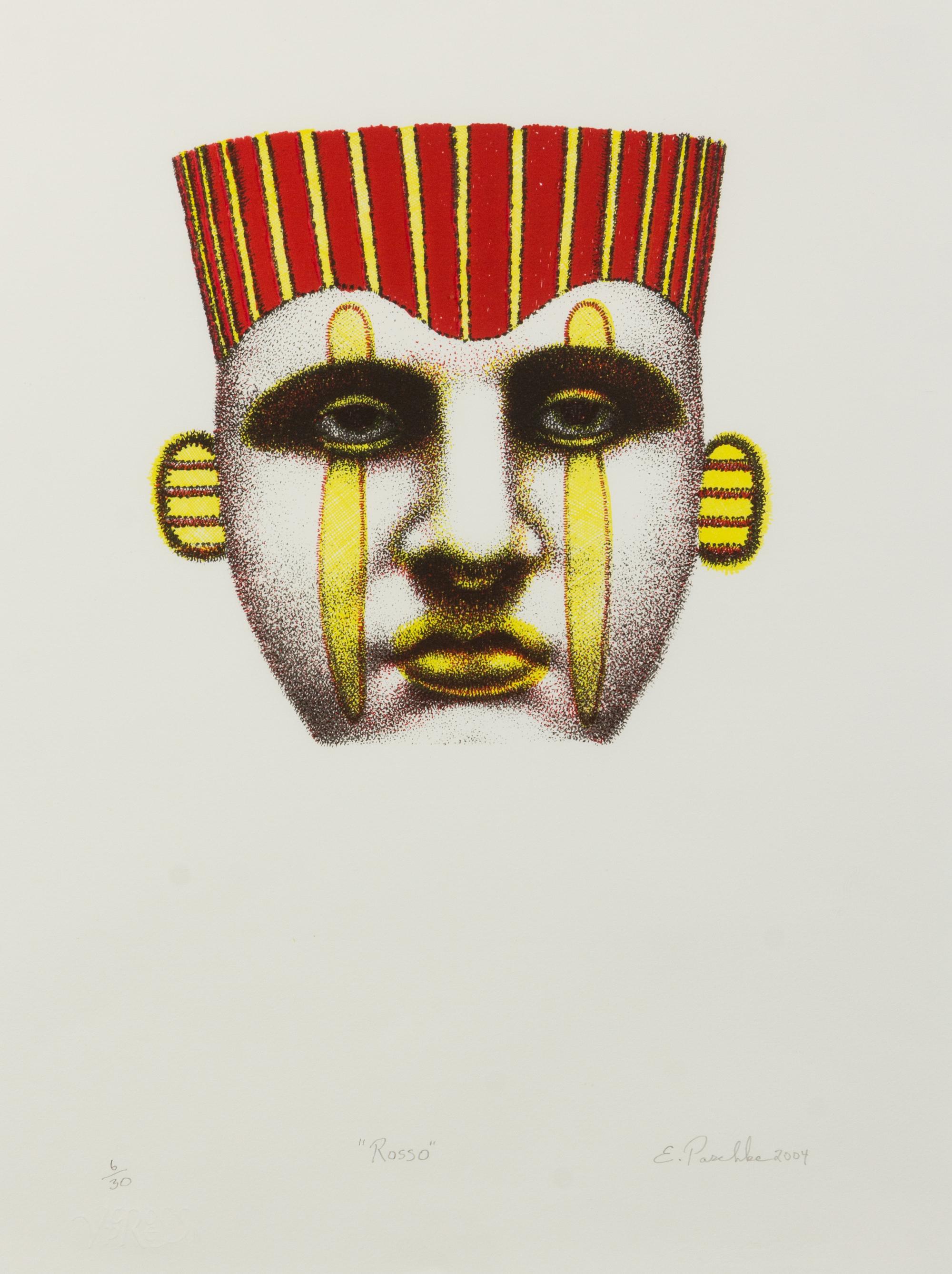 Ed Paschke, (American, 1939-2004), Rosso, 2004