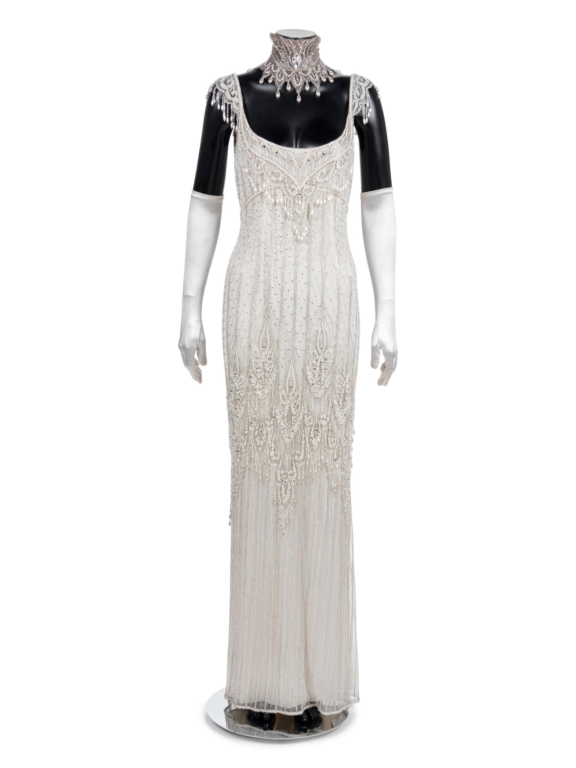 Bob Mackie Wedding Dress Ensemble, 1990s