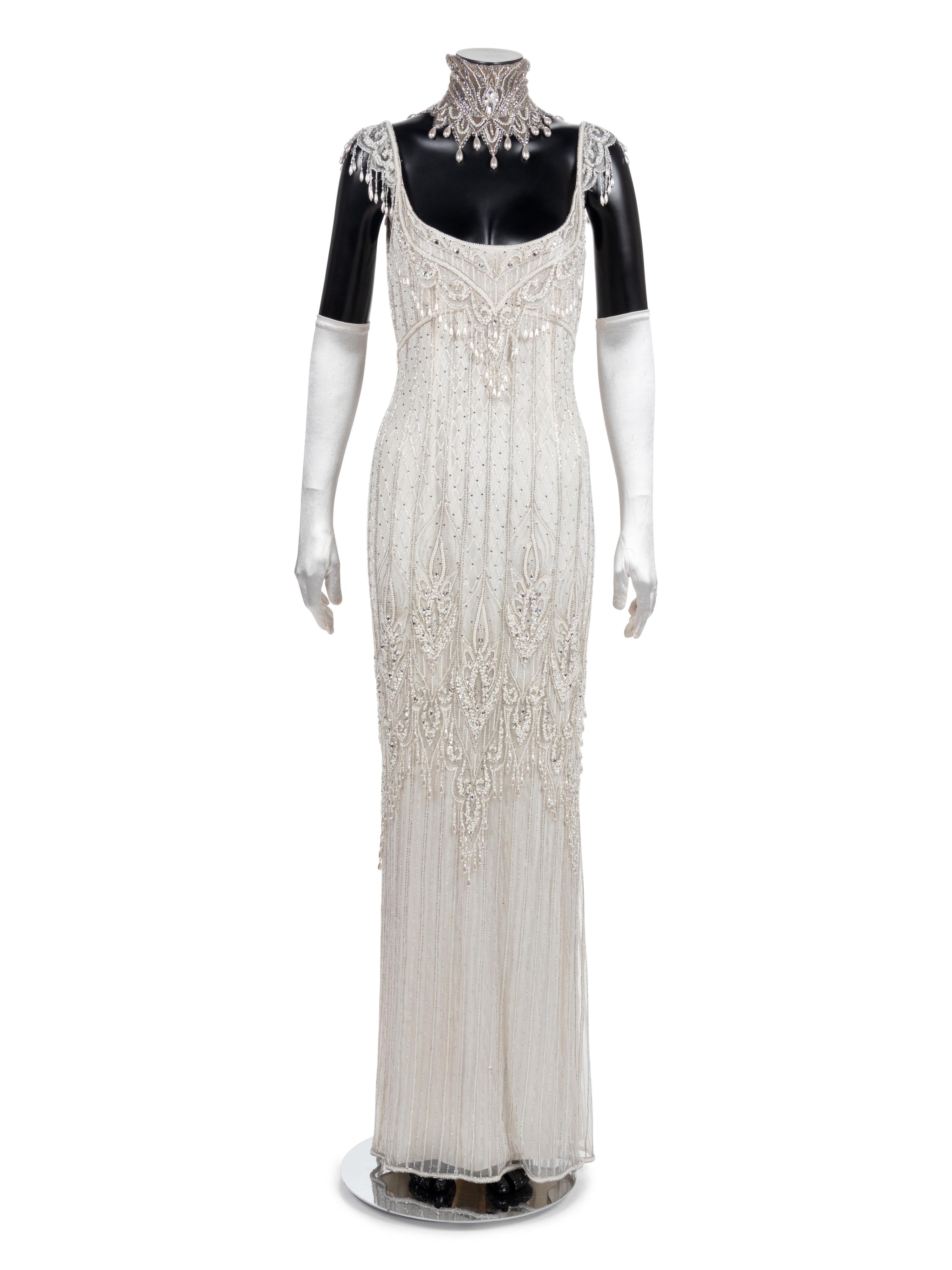 Bob Mackie Wedding Dress Ensemble, 1990s