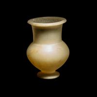 An Egyptian Alabaster Cosmetic Jar