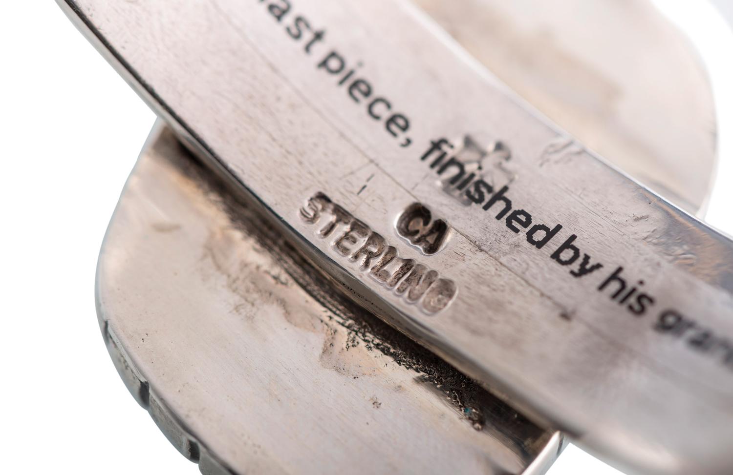 Sterling Silver and Turquoise Cuff Bracelet