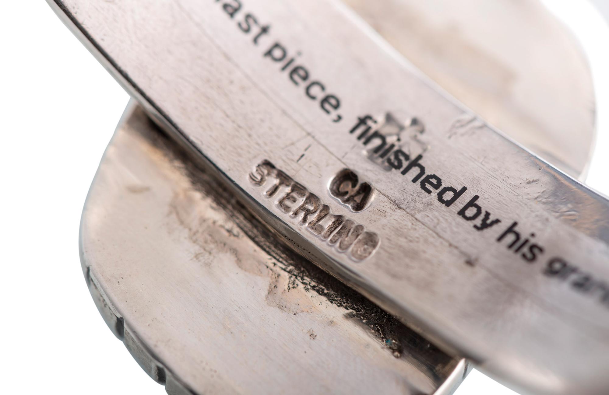 Sterling Silver and Turquoise Cuff Bracelet