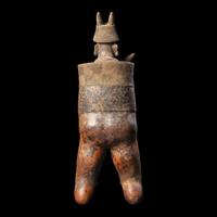 A Nayarit Terracotta Standing Warrior
