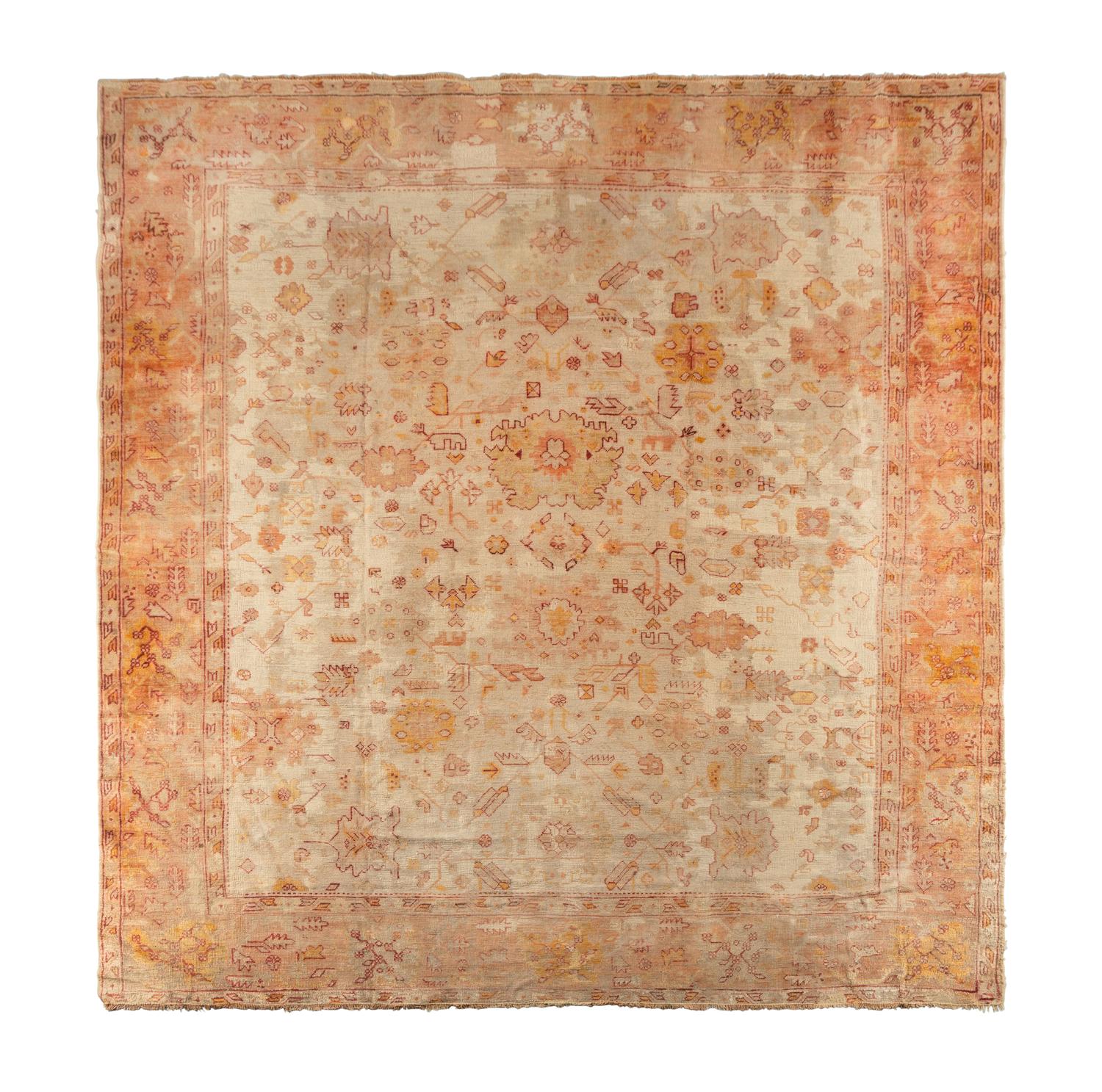 An Oushak Wool Rug
