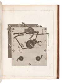 BABBAGE, Charles (1791-1871). “On a method of expressing by signs the action of machinery.” – “On electrical and magnetic rotations.” In: Philosophical Transactions of the Royal Society of London for the year MDCCCXXVI , Vol. 116, Part 3, pp. 250-65 (first work); pp. 494-528 (second work). London: W. Nicol 1826.