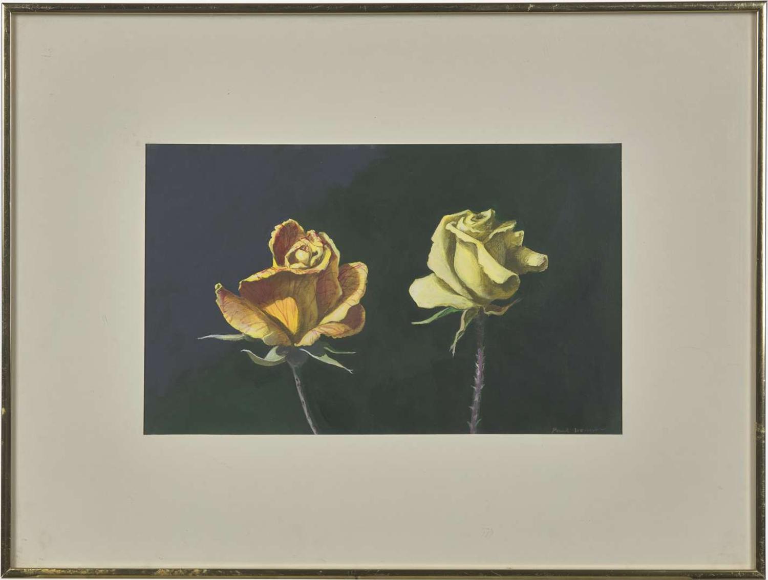 Two Yellow Roses