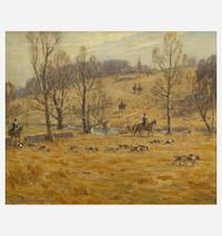 Charles Morris Young (American, 1869–1964) Ridley Creek and Hunting Hill