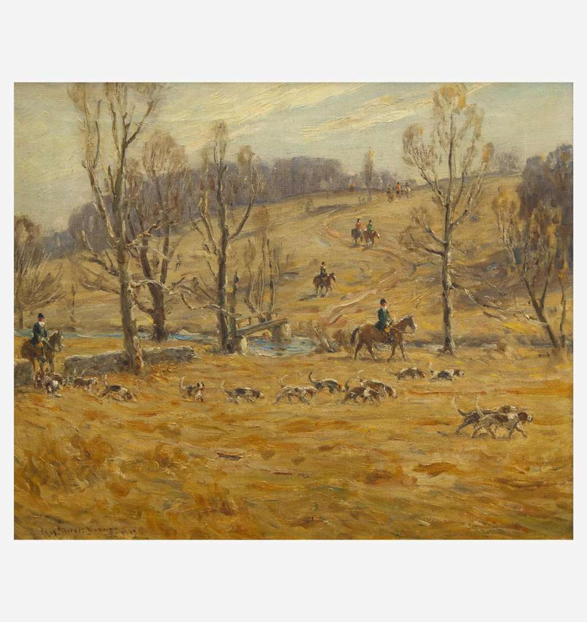 Charles Morris Young (American, 1869–1964) Ridley Creek and Hunting Hill