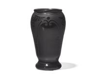 A French Art Deco Opaque Glass Vase